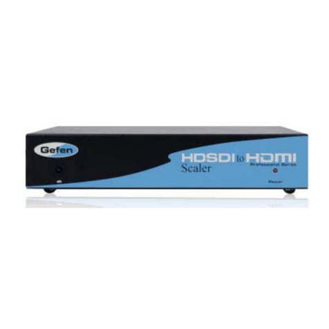 Gefen HDSDI to HDMI Scaler User manual