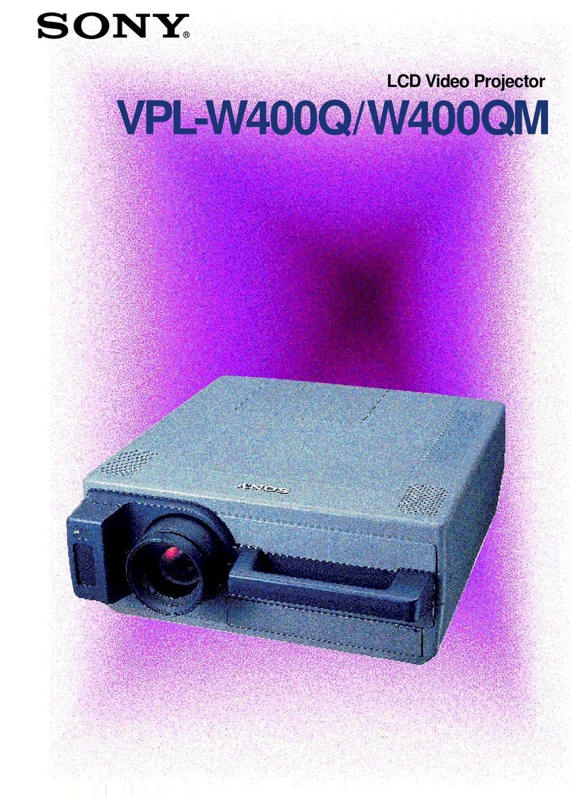 Sony VPL-W400Q Brochure & specs