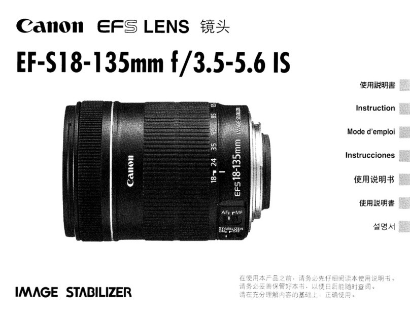 Canon EF-S 18-13Smm f Instruction