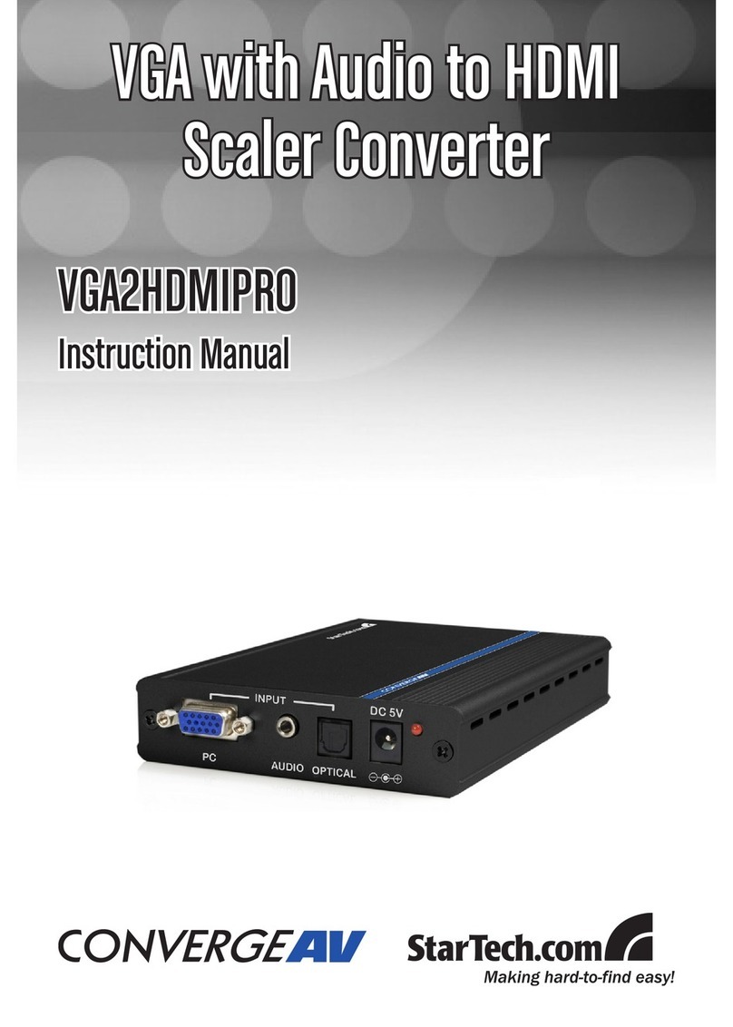 StarTech.com VGA2HDMIPRO instruction manual