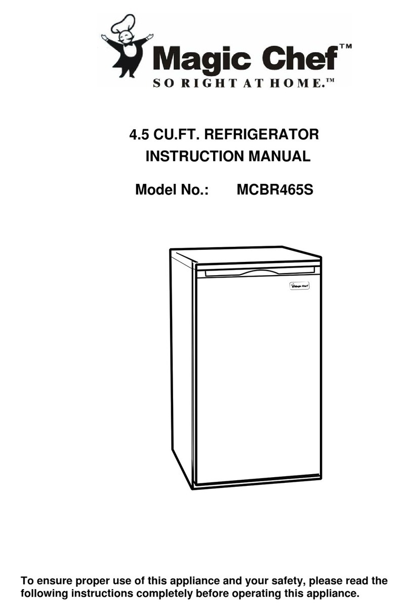 Magic Chef MCBR465S instruction manual