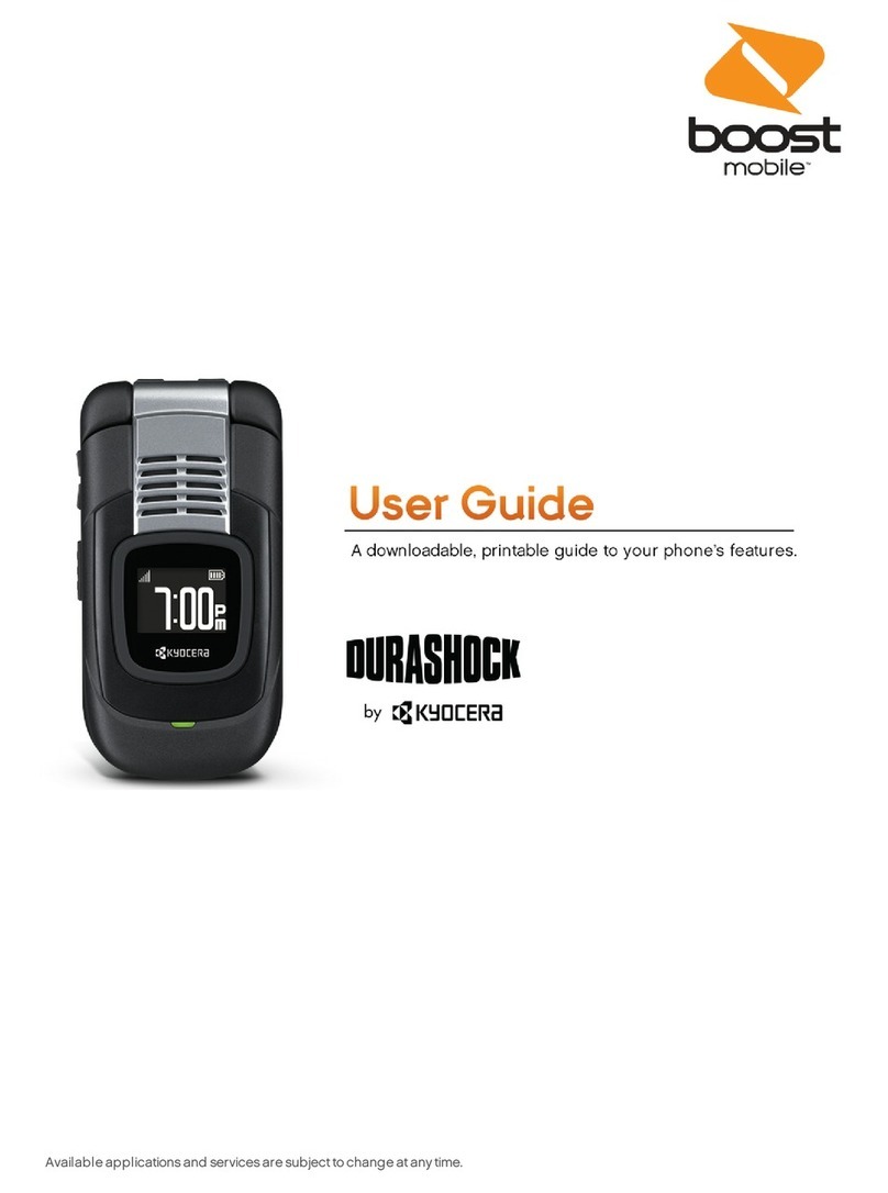 Kyocera Durashok User manual