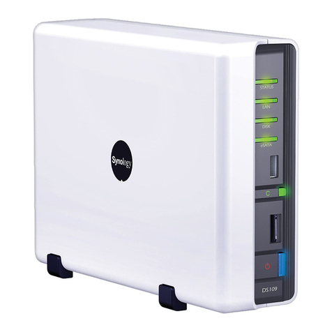 Synology DS109j User manual Synology DS109j User manual