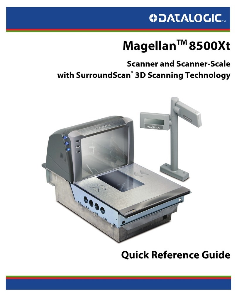 Datalogic Magellan 8500Xt User manual