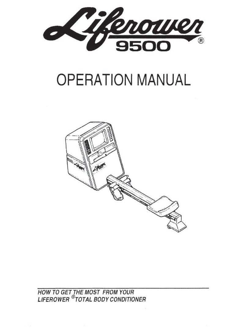 Liferower 9500 Operation manual Liferower 9500 Operation manual