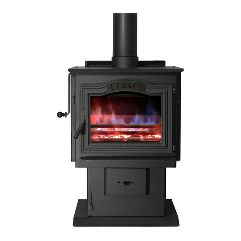 Harman Stove Company TLC 2000 Stove Installation & operating manual