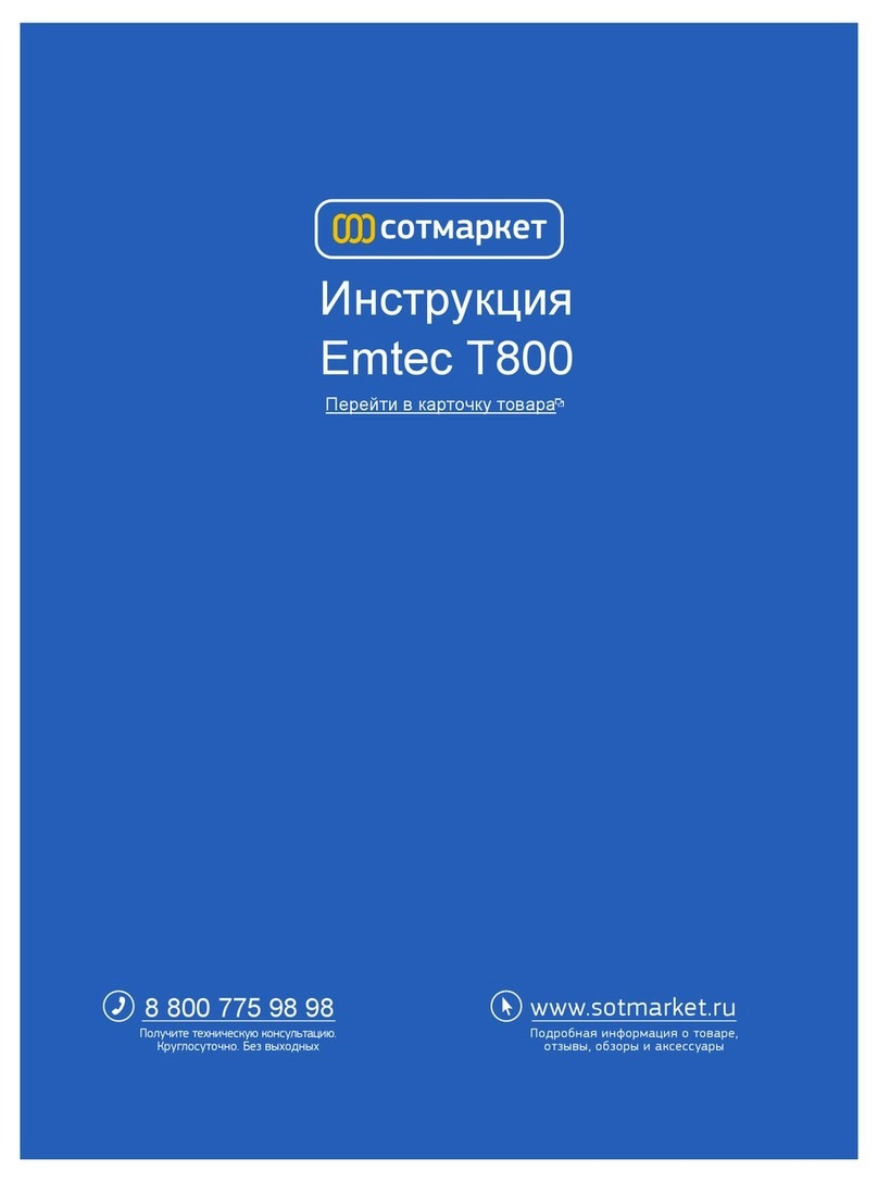 Emtec Movie Cube Theater T800 Specifications