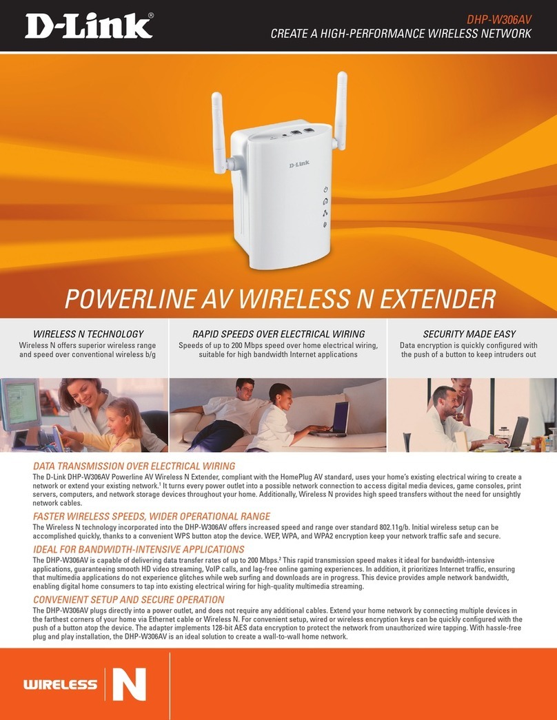 D-Link DHP-W306AV User manual D-Link DHP-W306AV User manual