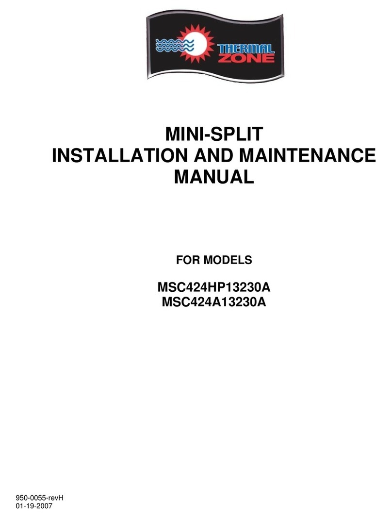 Thermal Zone MSC424HP13230A Manual