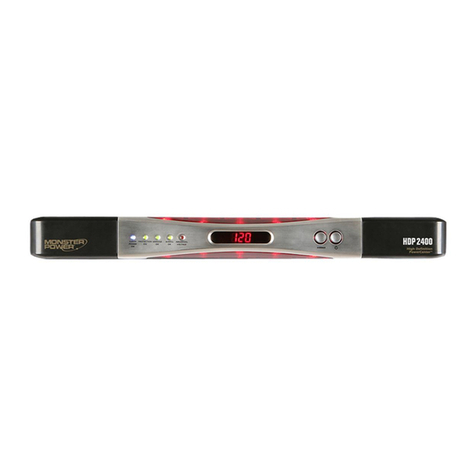 Monster Power HDP 2400 User manual