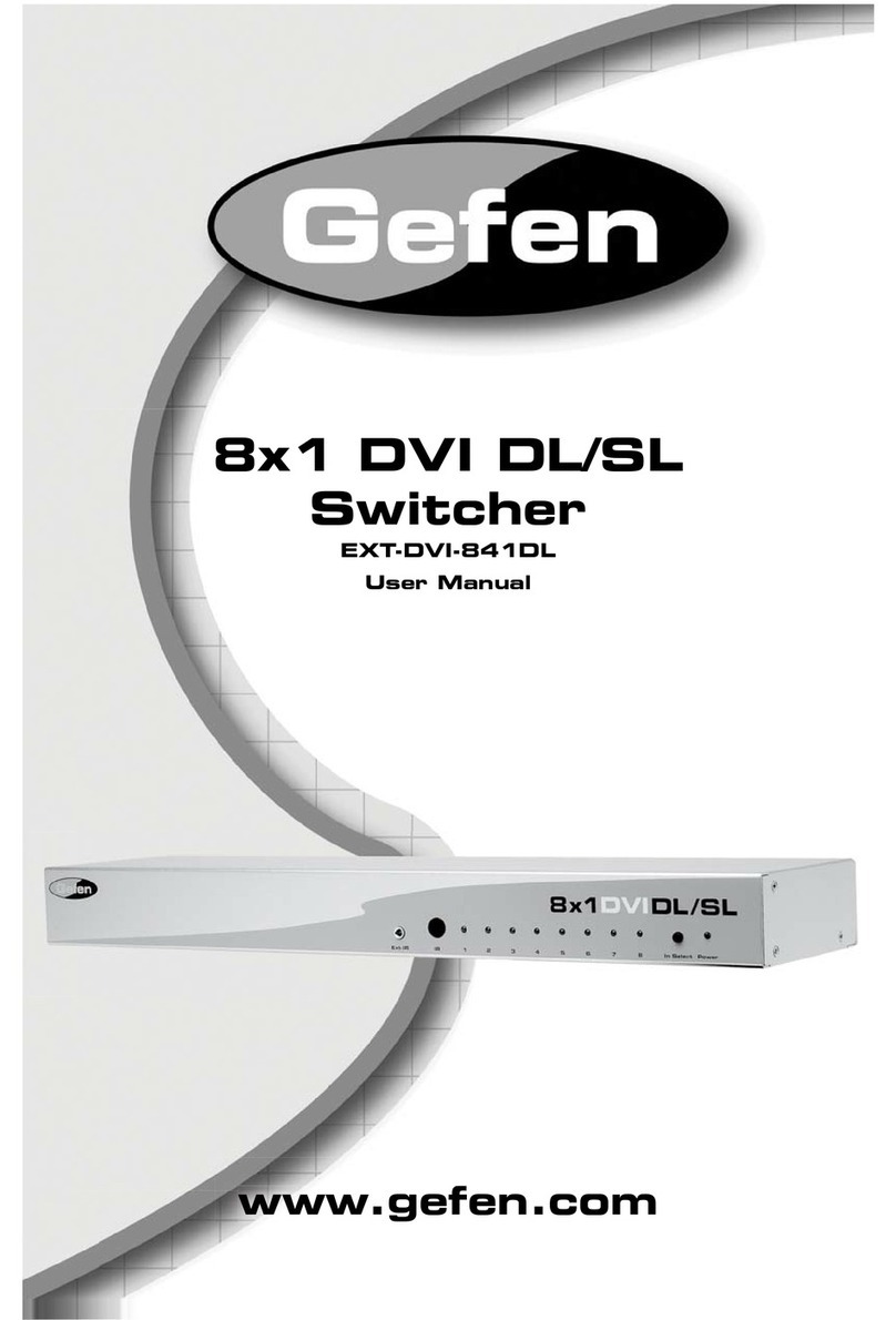 Gefen EXT-DVI-841DL User manual