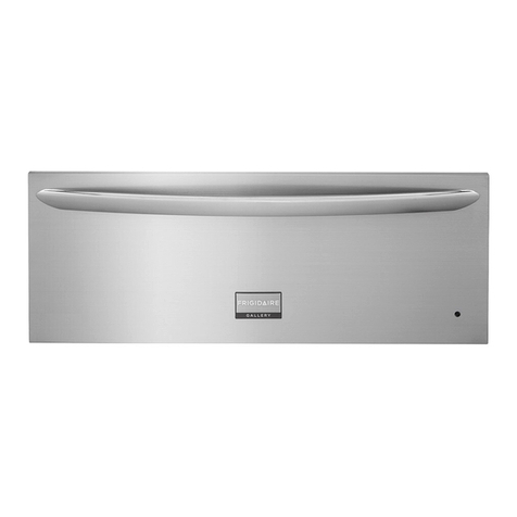 Frigidaire Warmer Drawer Owner's manual Frigidaire Warmer Drawer Owner's manual