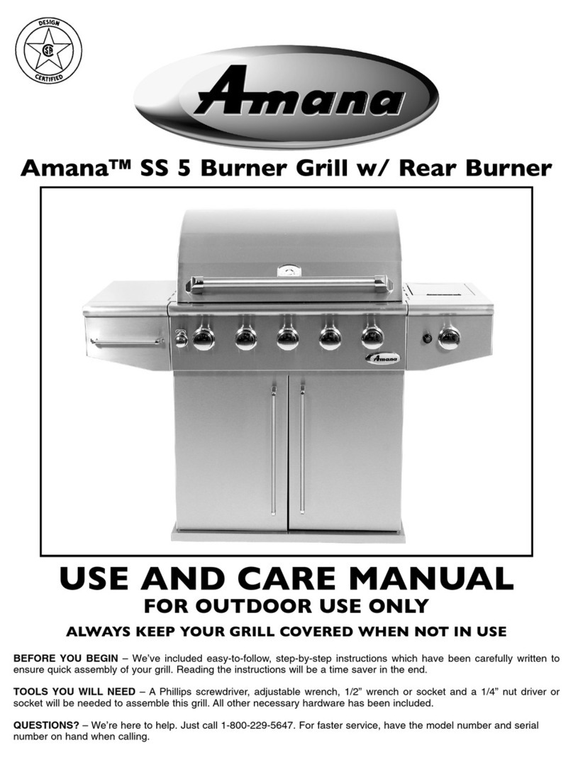Amana SS 5 User manual