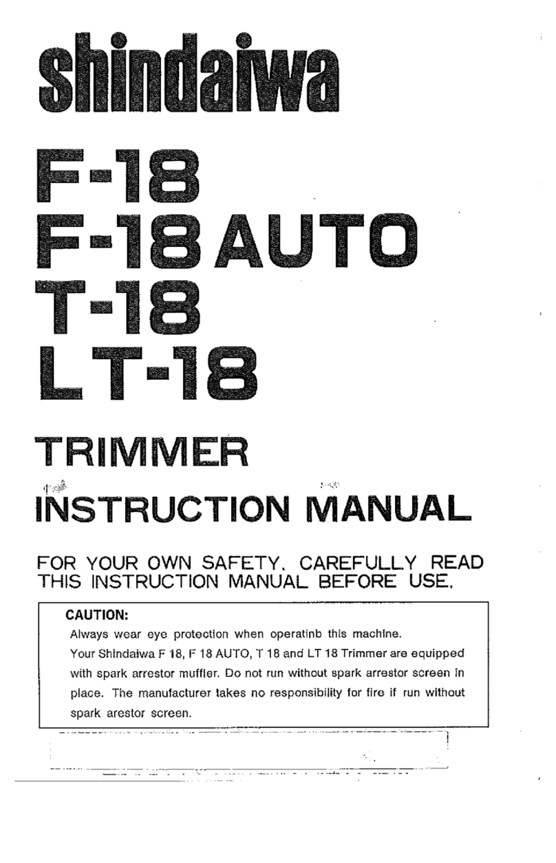 Shindaiwa F-18 Auto instruction manual