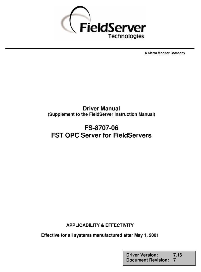 FieldServer FS-8707-06 Release note