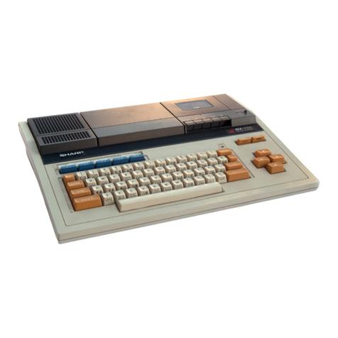 Sharp MZ-700 Series Installation guide