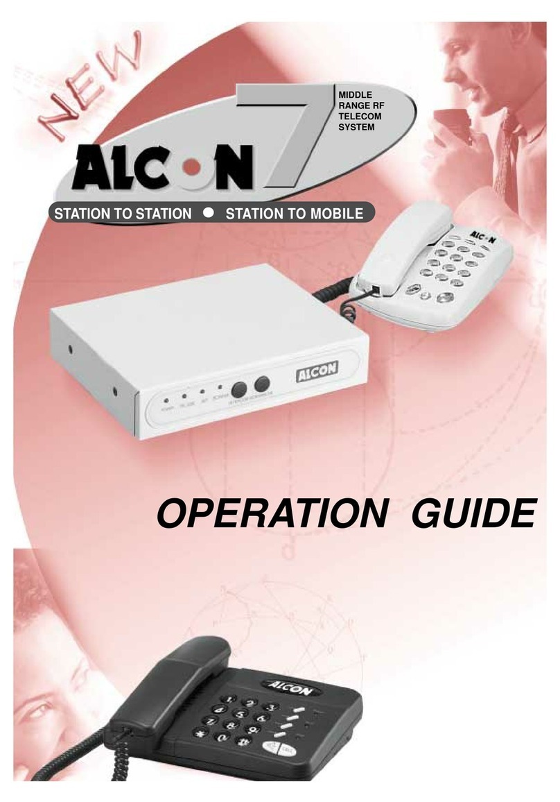 ALCON ALCON-7 Operation guide