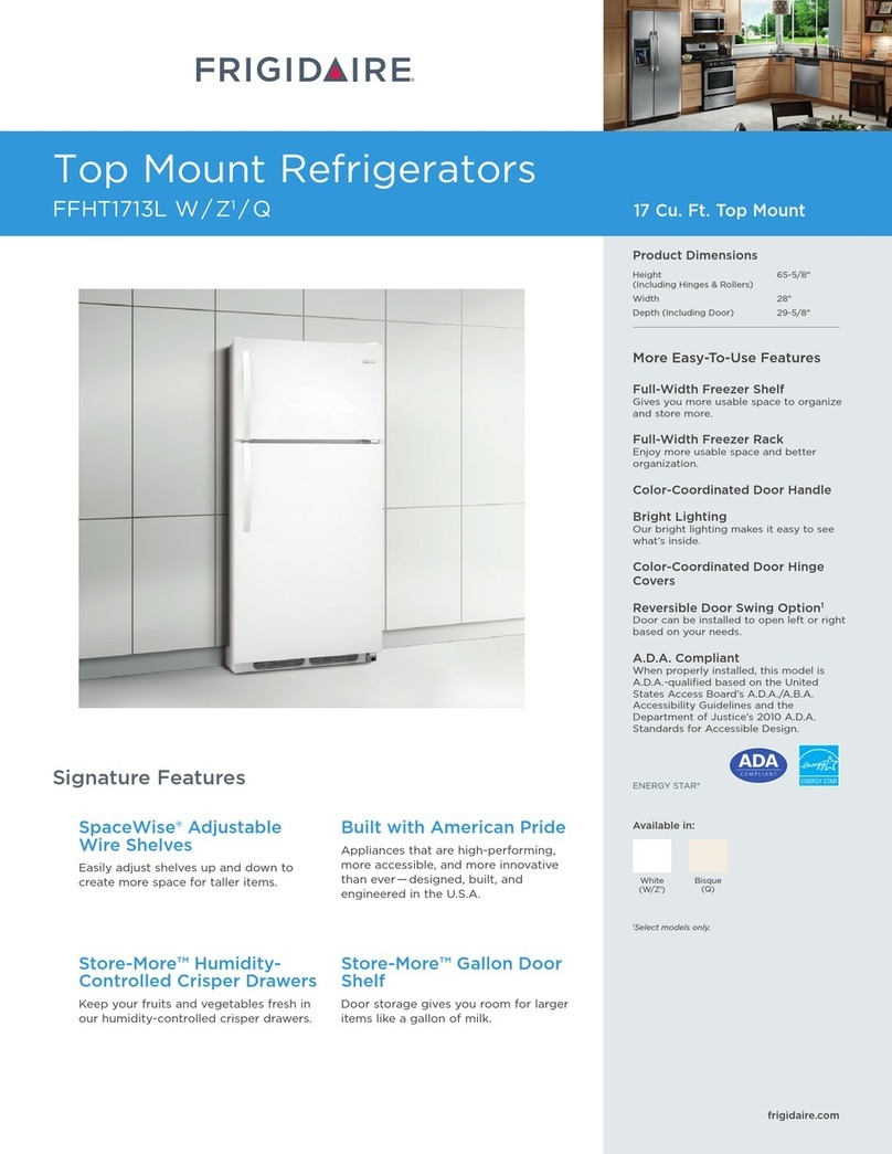 Frigidaire FFHT1713L W User guide