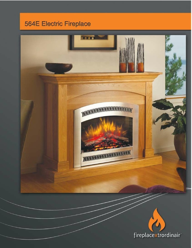 FireplaceXtrordinair 564 E User manual
