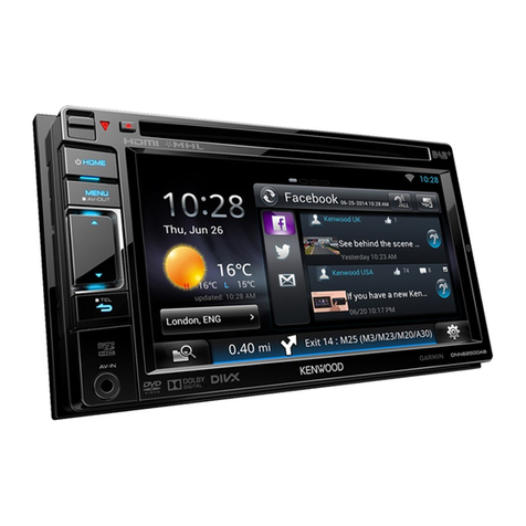 Kenwood DNN9250DAB User manual
