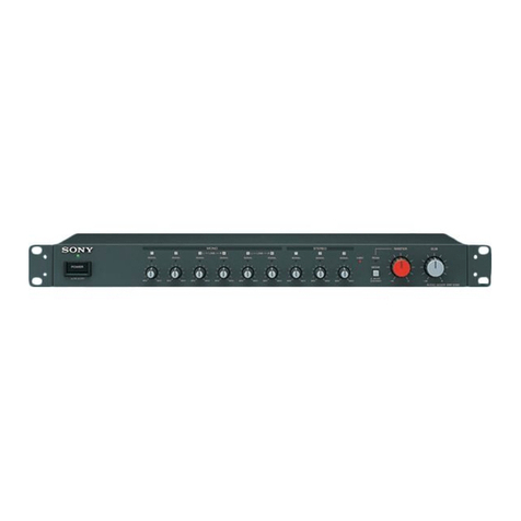 Sony SRP-X100 Installation and operation manual