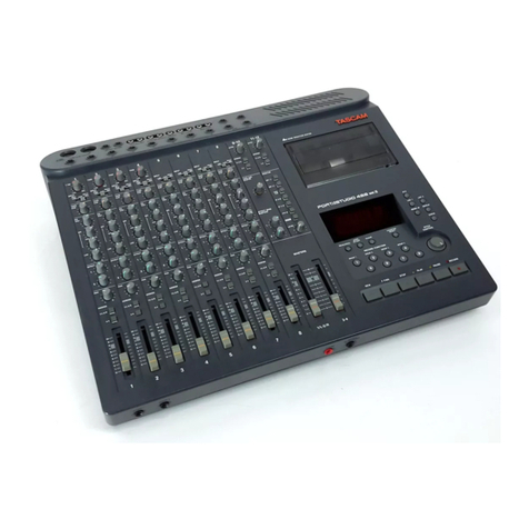 Tascam PORTASTUDIO 488 MKII User manual