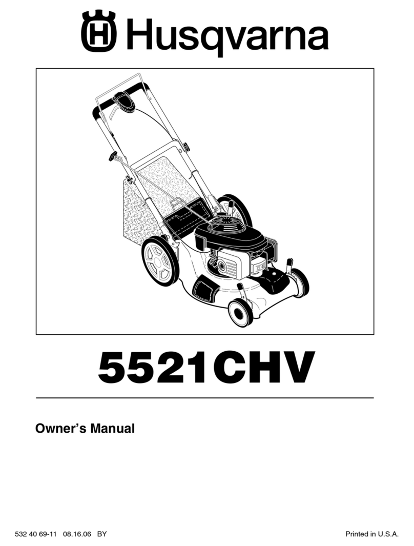 Husqvarna 5521CHV owner's manual