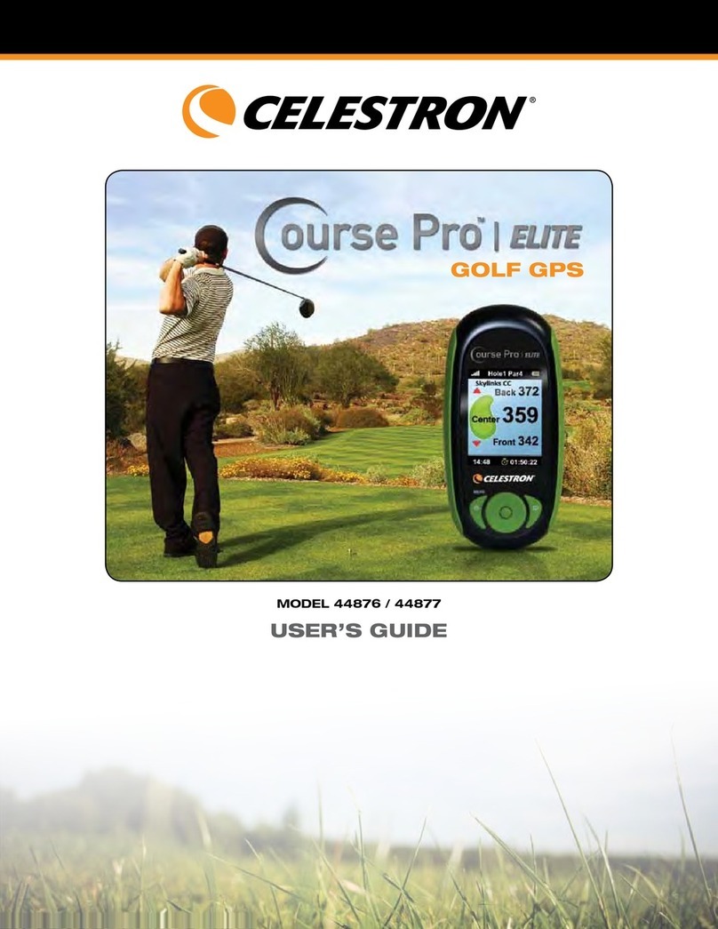 Celestron Course PRO Elite 44876 User manual