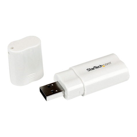 StarTech.com ICUSBAUDIO System manual