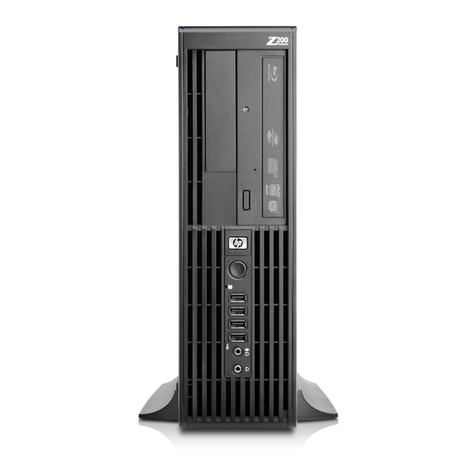 HP 8100 - Elite Convertible Minitower PC Operating and maintenance manual