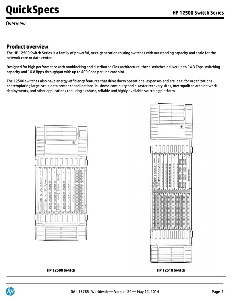 HP 12500 Series User instructions
