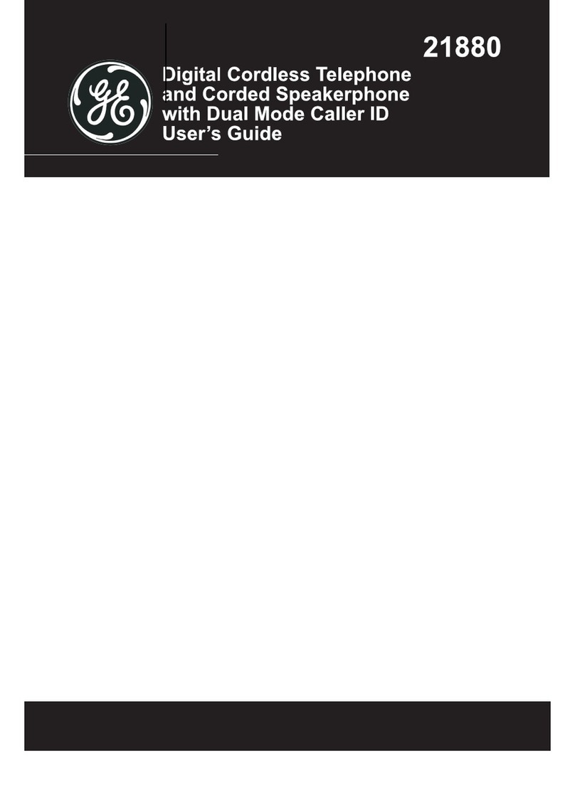 GE 21880 User manual