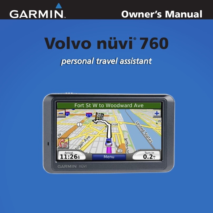 Garmin nüvi 760 owner's manual