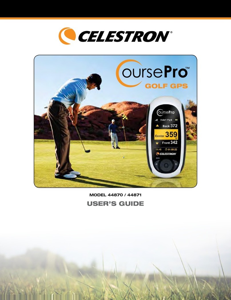 Celestron Course PRO 44870 User manual