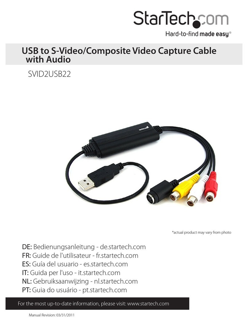 StarTech.com SVID2USB22 User manual
