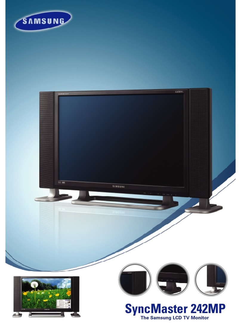 Samsung SyncMaster 242MP User manual Samsung SyncMaster 242MP User manual