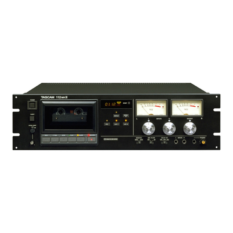 Tascam 112mkII Specifications