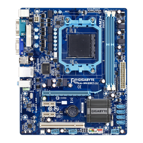 Gigabyte GA-M68MT-S2 user manual