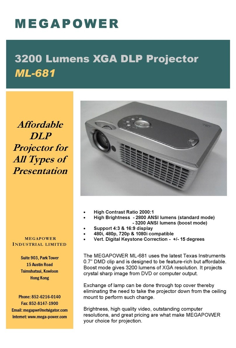 MEGAPOWER ML-681 User manual