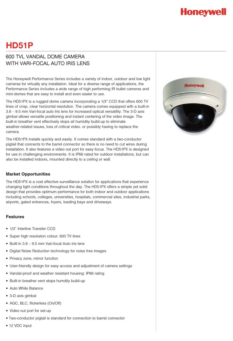 Honeywell HD51P User manual