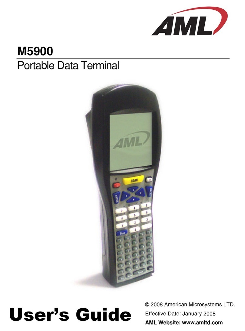 AML M5900 User manual