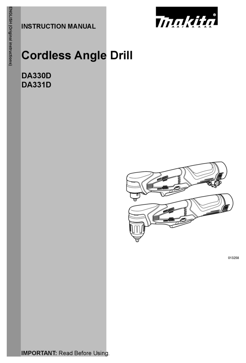 Makita DA330D User manual
