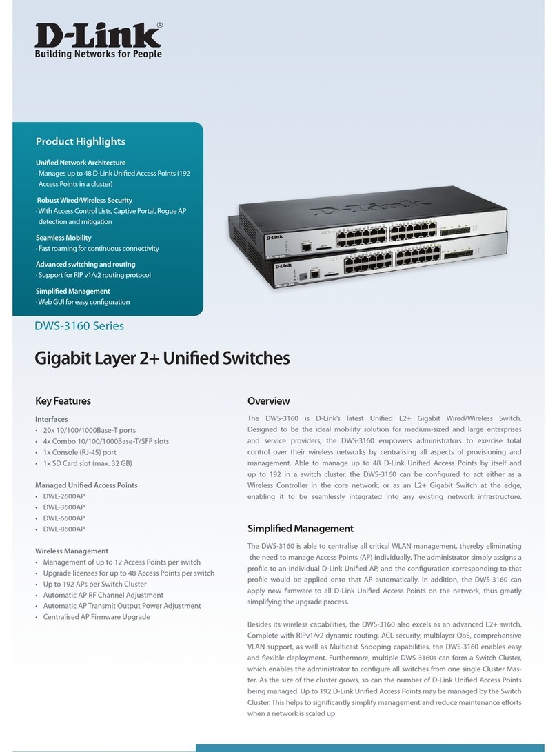 D-Link DWS-3160-24TC User manual