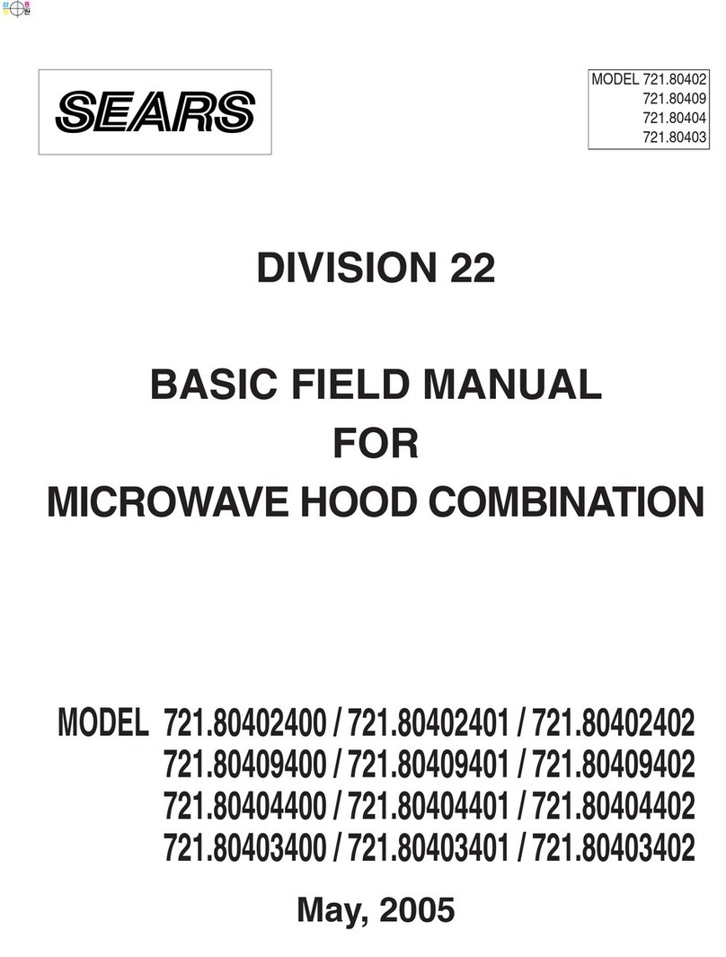 Sears 721.80402400 User manual