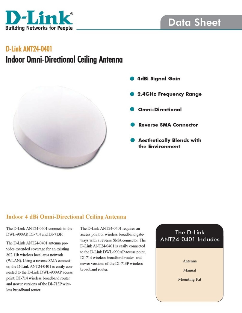 D-Link ANT24-0401 User manual D-Link ANT24-0401 User manual