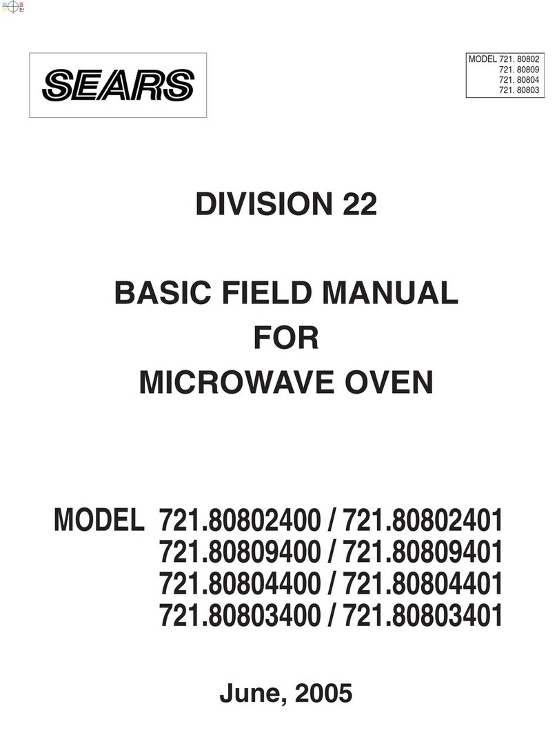 Sears 721.80802400 User manual Sears 721.80802400 User manual