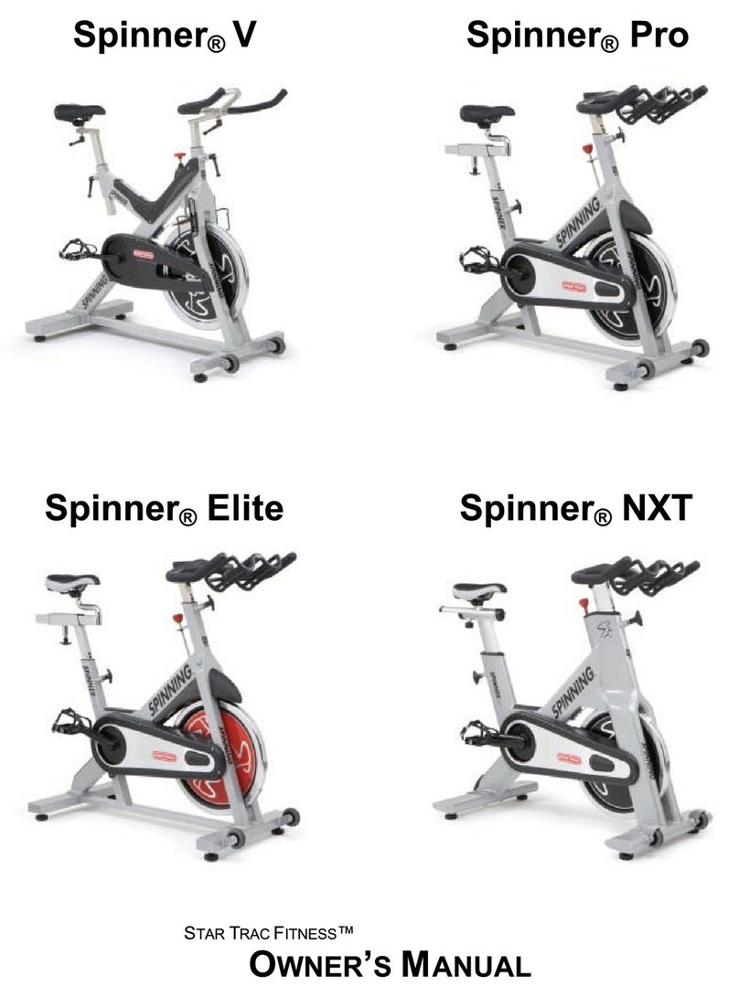 Star Trac Spiner V User manual