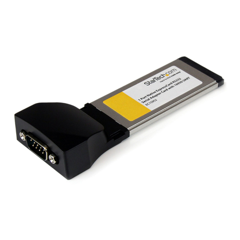 StarTech.com EC1S952 instruction manual