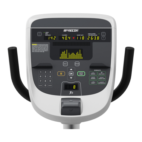 Precor P30 Console Assembly Instructions