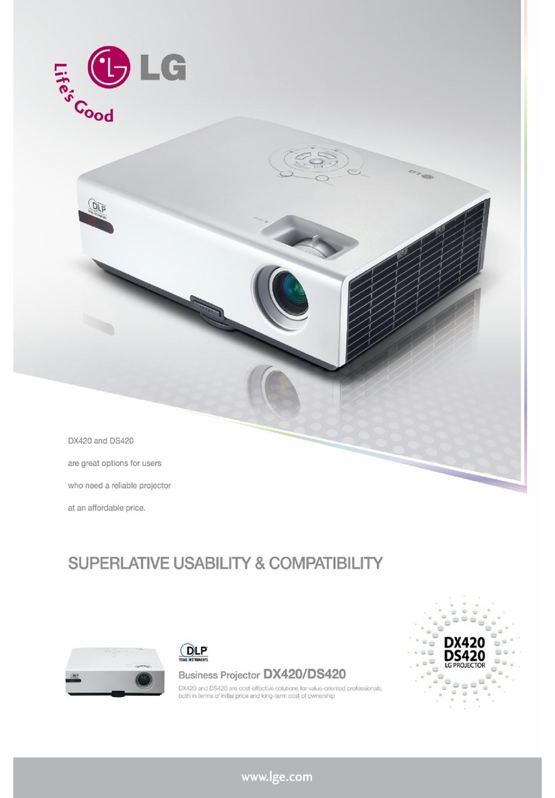 LG DX420 User manual